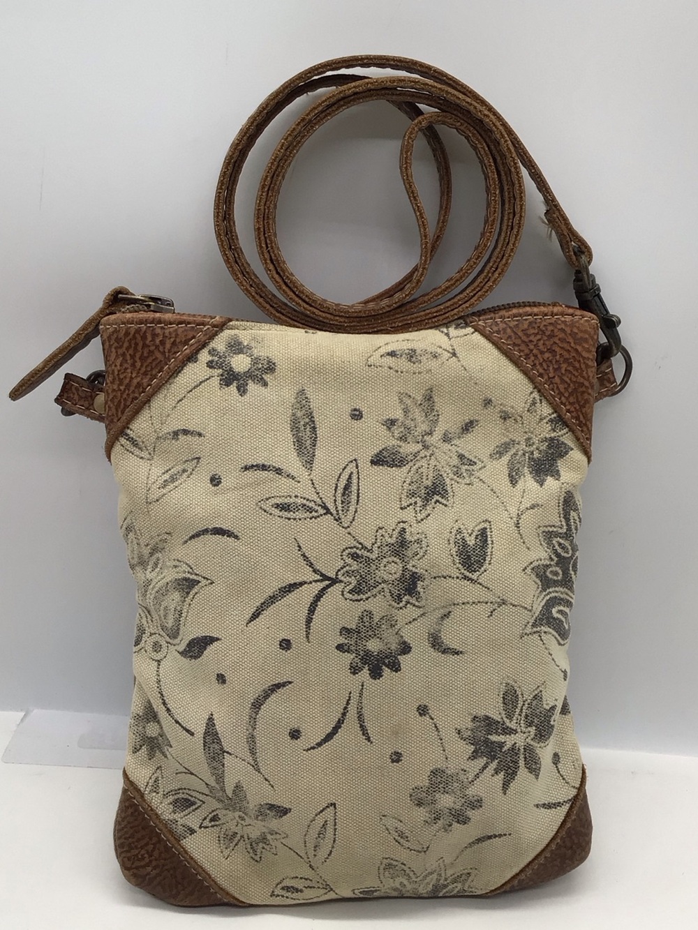 Myra Upcycle Flare Crossbody Bag